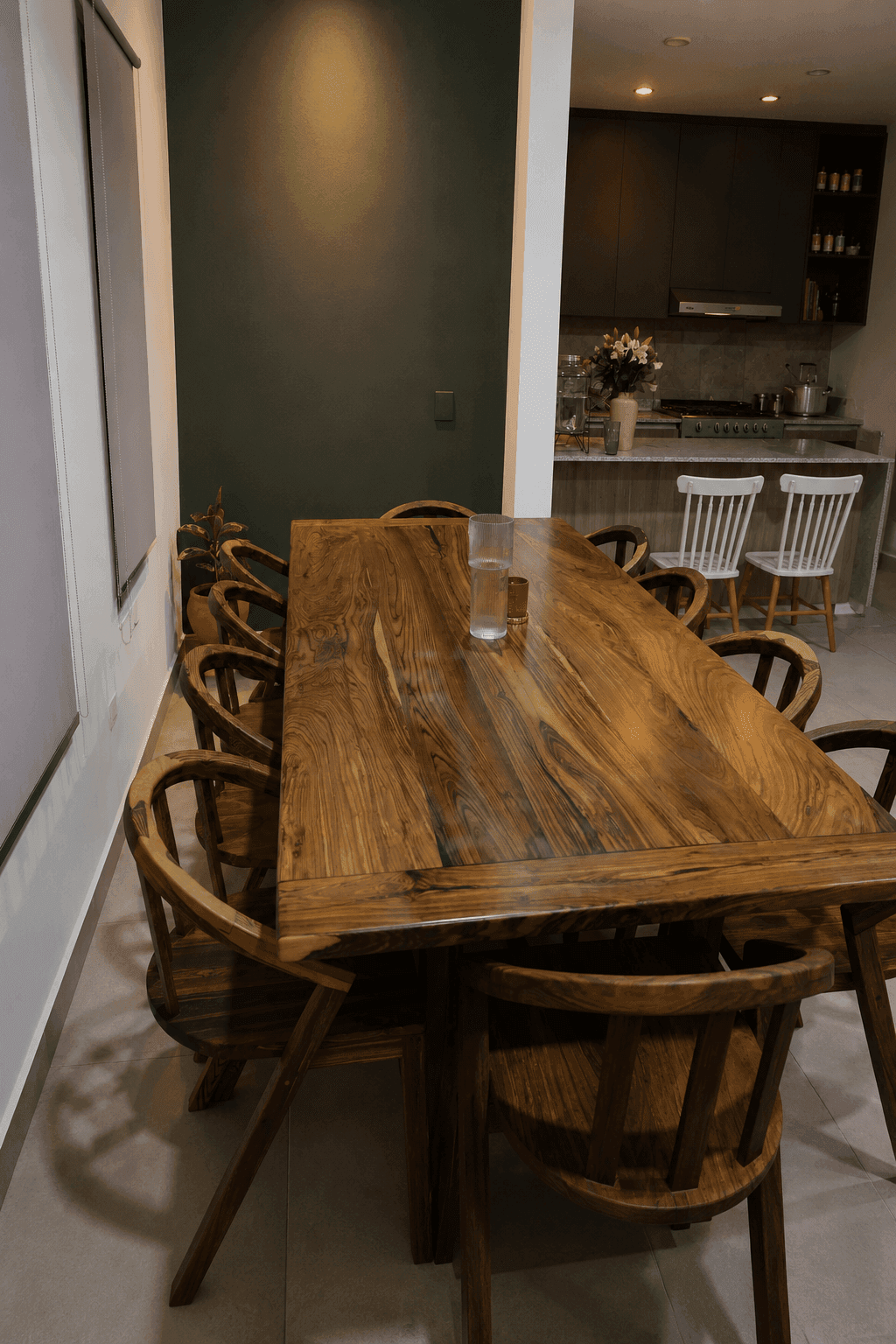 Comedor de Bocote con Sillas Nucis — thumbnail 2