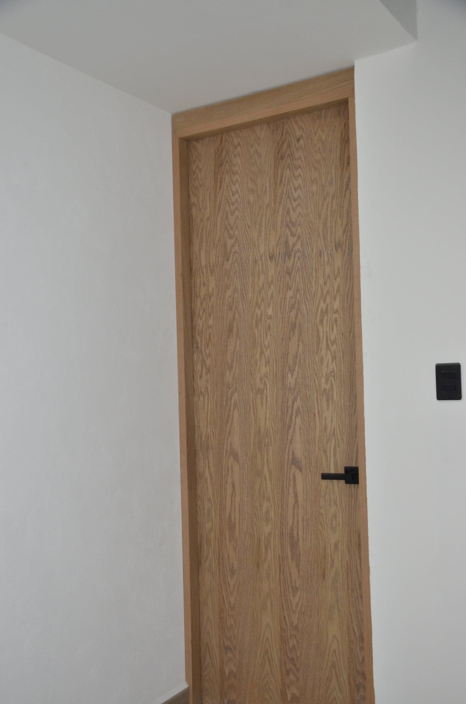 Puerta en chapa de Encino