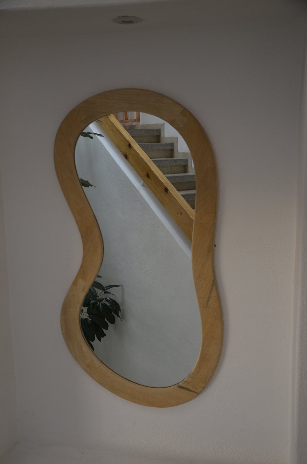 Espejo Orgánico 150cm en Maple Canadiense — image 1